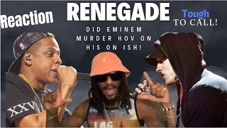 EMINEM  RENEGADE  Did Eminem REALLY BODY Jayz Who Had The Best Verse REACTION BCS1E38 [upl. by Paula]