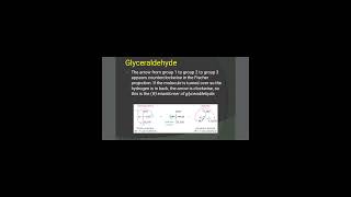 GLYCERALDEHYDE viral shortsviral2023 jhwconcepts chemistry stereochemistry [upl. by Rayburn]