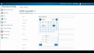 06  Editing HOS Logs  Hours of Service Geotab Tutorial for Administrators [upl. by Hake79]