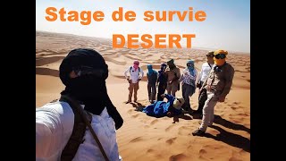 Stage de survie milieu désertique maroc [upl. by Garda929]