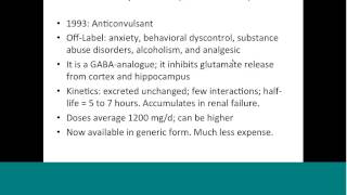 Part 2 Mood Stabilizers [upl. by Haag]