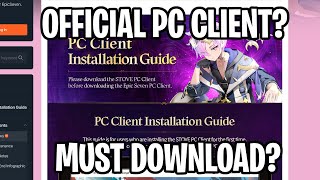 OFFICIAL PC CLIENT IS HERE GOODBYE EMULATORS Epic Seven [upl. by Aicilec345]