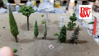 3D printed Evergreen Tree Armatures [upl. by Haley]