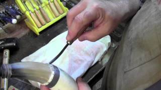 Customizing a powder horn phase 1 [upl. by Andeee]