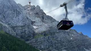 Bergfahrt Seilbahn Zugspitze Ende Juni 2022￼  Sommer Edition [upl. by Tybald]