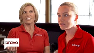 Captain Sandy is Over Hannahs Excuses amp Confronts Her  Below Deck Med Highlights S4 Ep17 [upl. by Attenborough157]