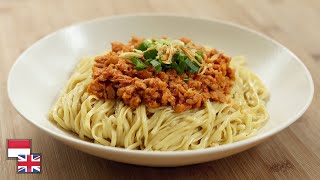 Gurih Pedas Resep MIE AYAM RICA Bikin Nagih [upl. by Yun]