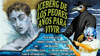 REACCIONANDO A EL ICEBERG DE LOS PEORES AÑOS PARA VIVIR😰 [upl. by Tenner863]