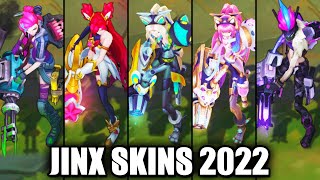 I Ranked Every Jinx Skin league of legends 2024 [upl. by Hut558]