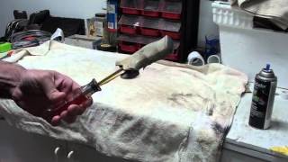 painting a rubber overmolded stock or grip part 3 [upl. by Ayet]