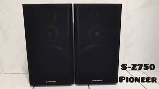 PIONEER SZ750 3 way speakers [upl. by Euqinue]