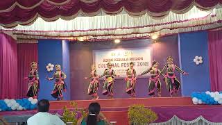 Group dance 😍Shaneeshwaran 🙏A grade st francis school kannur [upl. by Galvan]