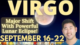 VIRGO  You Will Be VERY Happy With This Eclipse Virgo September 1622 Tarot Horoscope [upl. by Gussy]