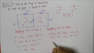 LEARN KVL in just 12 Min with shortcut  Kirchoff Voltage Law [upl. by Siravrat]