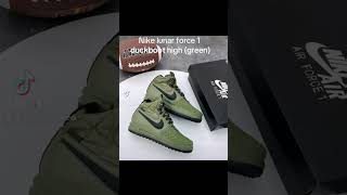 Nike lunar force 1 duckboot high green [upl. by Lehcear]