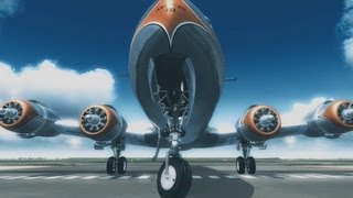 DC6B  Legends of Flight Model Details  FSX Gameplay PC HD [upl. by Neggem]