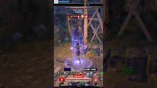 ⚔️ Eso PvP Tactic Skill 18 🛡️  Immobilize 🗡️ Best control effect eso esopvp  share the video 🤗 [upl. by Assiruam]