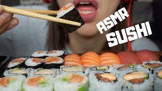 ASMR SUSHI WHISPERING  EATING SHOW ITA  MUKBANG 🍣 [upl. by Lemak300]