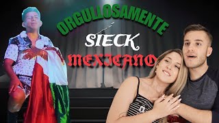 REACCIÓN a SIECK  ORGULLOSAMENTE MEXICANO VÍDEO OFICIAL [upl. by Mosley]