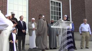 082514 Muslim Leaders amp Community Members Speak Out Against ISIS Dearborn Michigan [upl. by Walden]