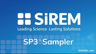 SiREM Lab SP3 Sampler for Dissolved Organic Compounds [upl. by Jazmin854]