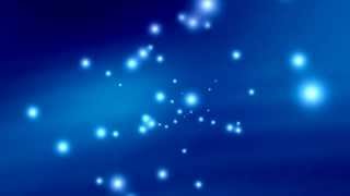 Motion Background Full HD  Blue Sparks [upl. by Kcirdorb78]