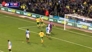 Norwich v Blackburn  Championship 20142015 [upl. by Tezzil]