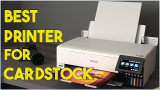 Best Printer for Cardstock 2024  Best Printer For Heavy Paper 2024 [upl. by Ardnahcal]