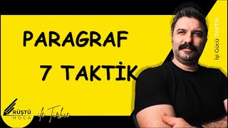 Paragraf  7 TAKTİK  RÜŞTÜ HOCA [upl. by Gothurd]