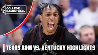 SEC Tournament Quarterfinals Texas AampM vs Kentucky Wildcats  Full Game Highlights [upl. by Buttaro]