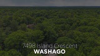 7498 Island Crescent Washago [upl. by Nylehtak]