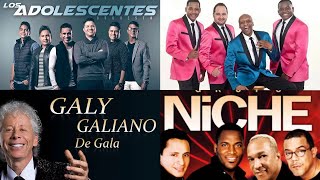 LA SALSA QUE HIZO HISTORIA MIX  NICHEGUAYACAN ADOLESENTES  GALY GALIANO [upl. by Stanwood596]