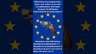 Élections européennes du 9 juin  le tour des programmes ue elections2024 [upl. by Nodarse633]