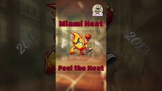 Feel the Heat Miami Heat 20122013 singing shorts miami [upl. by Murtha]