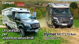 Hymer MLT 570 4x4 CrossOver Edition un profilato 4x4 per avventure senza confini [upl. by Matthei202]