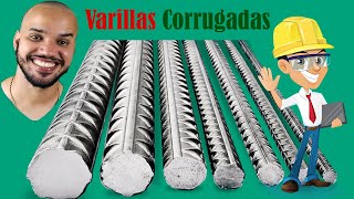 Como recibir las VARILLAS Corrugadas en Obras Sus partes Diámetro LongitudPesoAtadosQuintales [upl. by Lledraw]