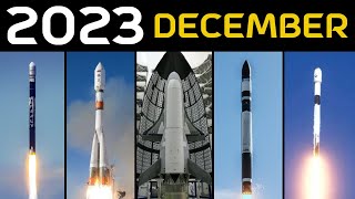 Rocket Launch Compilation 2023  December [upl. by Auahsoj]