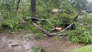 Texarkana Texas resident shares story of Tropical Storm Beryls wrath [upl. by Hareenum]