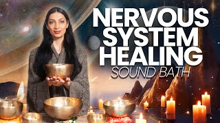 Parasympathetic Nervous System Healing Frequency Music  Sound Bath Meditation 10 Hours [upl. by Leinaj]