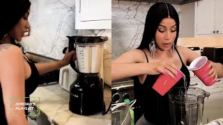 Cardi B Shows Us How to Make a Brazilian Lemonade HD Her Fire Recipe [upl. by Elfrieda]