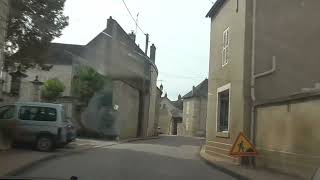 Fahrt durch Burgund Journey through Burgundy Voyage en Bourgogne Дорогами Бургундии Франция [upl. by Notfol]