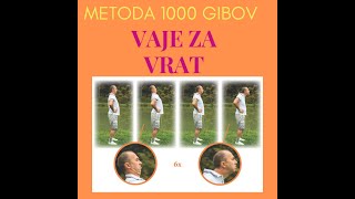 Metode 1000 gibov  VAJE ZA VRAT [upl. by Behnken]