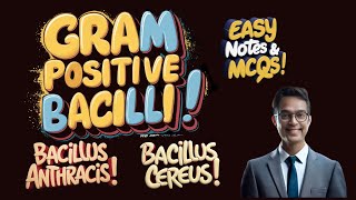 Gram Positive Bacteria Bacillus anthracis  Easy Notes amp MCQs for MBBS NEET PG INICET  Dr Bala [upl. by Holihs]