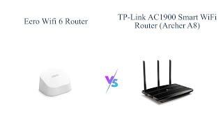 Amazon eero WiFi 6 vs TPLink AC1900 Smart Router 🚀 Which is Better [upl. by Maris352]