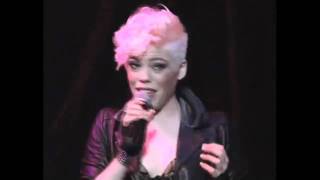 Zoe Alexander No1 Pink Tribute Who Knew LIVE at St Davids Hall [upl. by Gower]