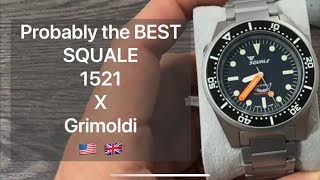 Probably the Best Squale 1521 from 2024 Limited edition Grimoldi very limited [upl. by Amanda]