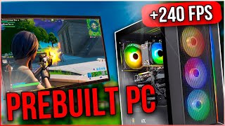 Best Prebuilt Gaming PCs for FORTNITE in 2024 240 FPS 😱 [upl. by Geof4]