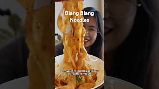 Biang Biang Noodles  Fun and Delicious noodles cooking shorts [upl. by Aicatsue]