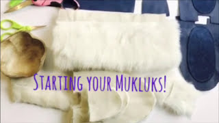 How to make mukluks at home [upl. by Ares217]