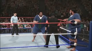 WWE2K23 MCGUIRE TWINS VS MR MCMAHON [upl. by Squires]